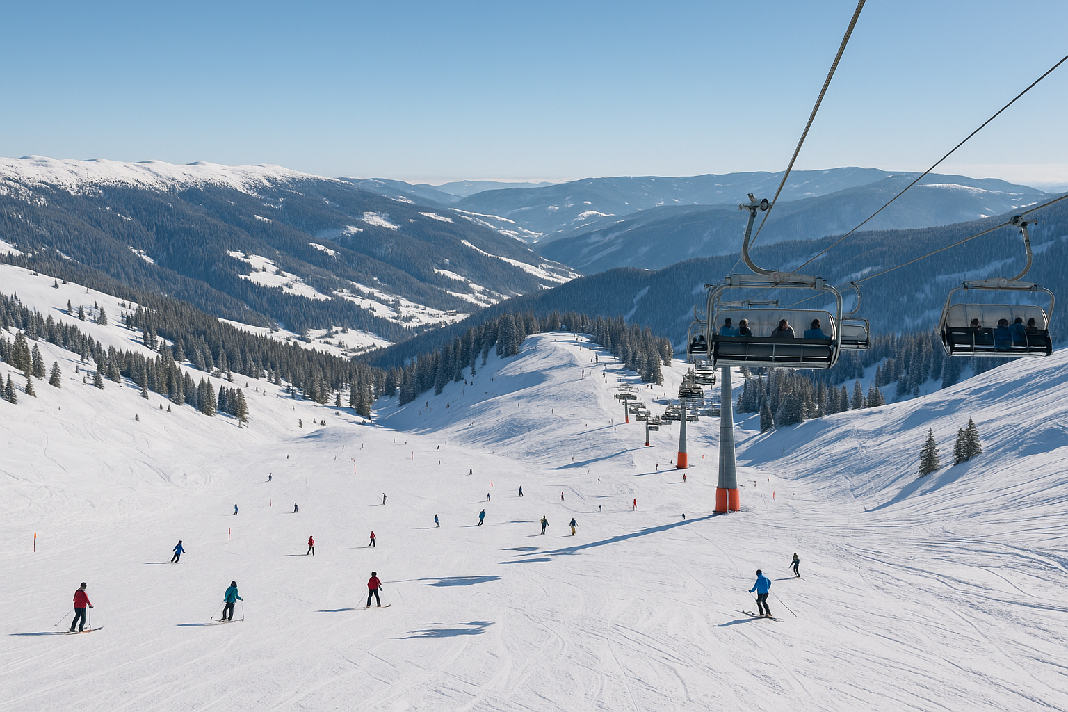 Skiareal Špindleruv Mlýn